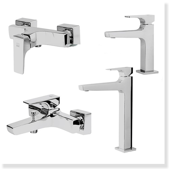 شیرآلات روکار کی دبلیو سی ERATO SET
