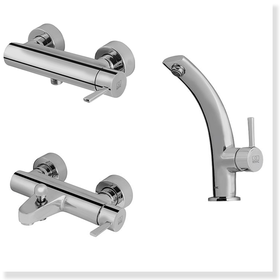 شیرآلات روکار کی دبلیو سیZEUS SET