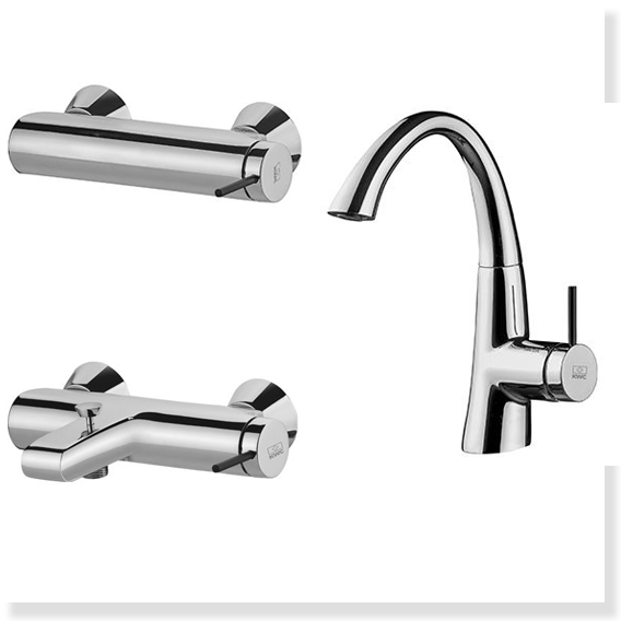شیرآلات روکار کی دبلیو سی ZOE SET