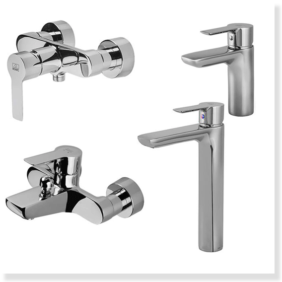 شیرآلات روکار کی دبلیو سی RITA SET