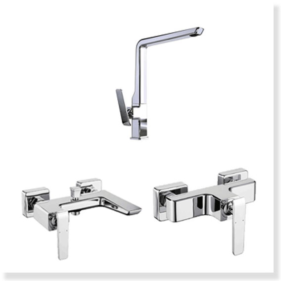 شیرآلات روکار ویسنتین CHIBA SET