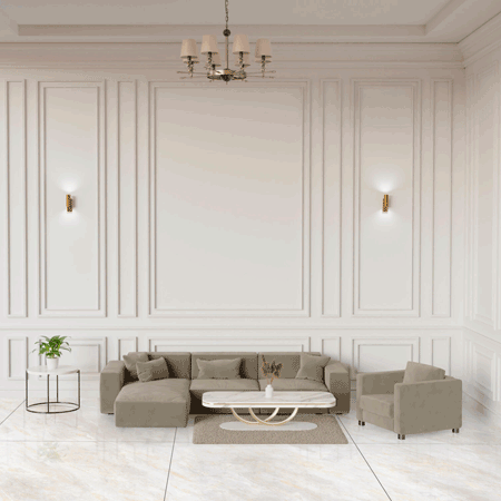 RAMEL CREAM / سرامیک پرسلان رامل کرم